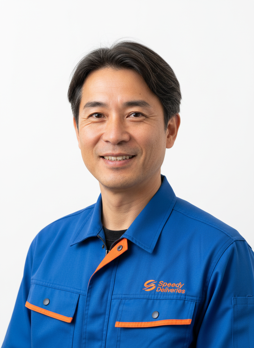 40代男性ドライバー